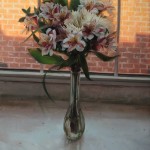 Bouquet in Window